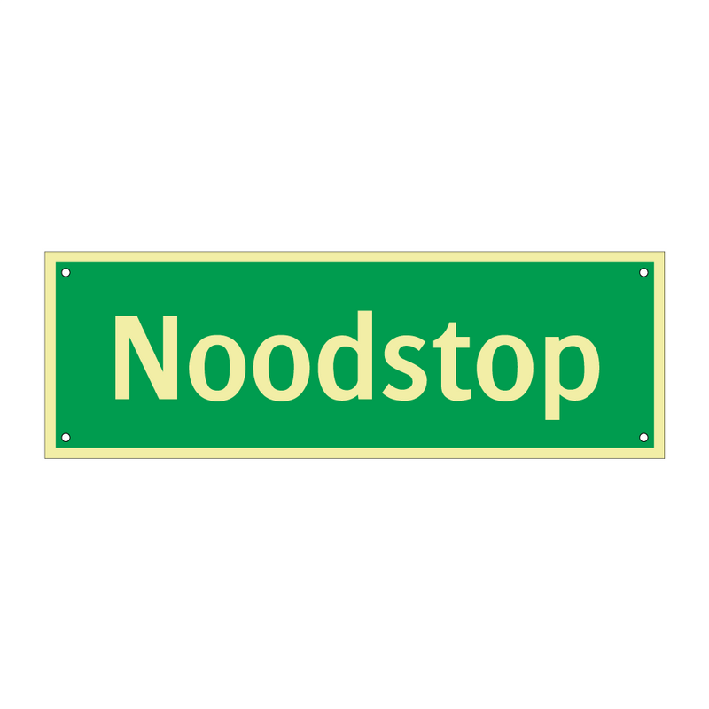 Noodstop & Noodstop & Noodstop & Noodstop