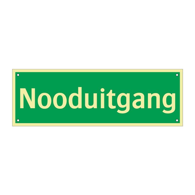 Nooduitgang & Nooduitgang & Nooduitgang & Nooduitgang