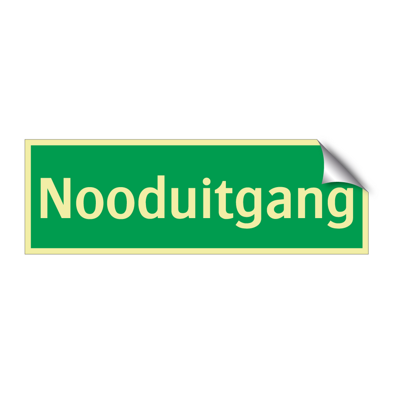 Nooduitgang & Nooduitgang & Nooduitgang & Nooduitgang