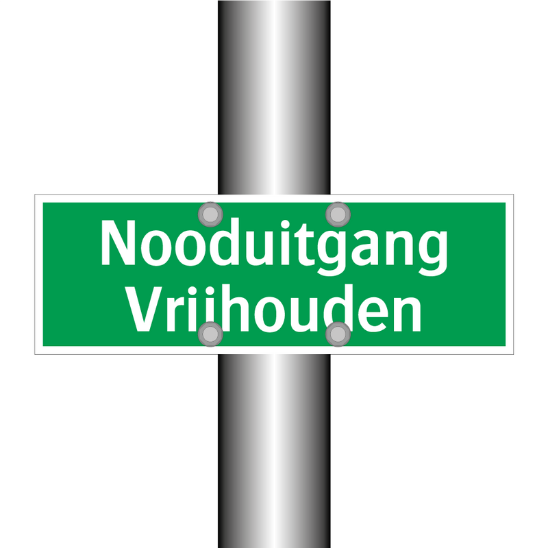 Nooduitgang Vrijhouden & Nooduitgang Vrijhouden & Nooduitgang Vrijhouden