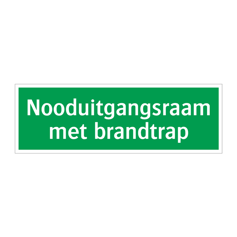 Nooduitgangsraam met brandtrap & Nooduitgangsraam met brandtrap & Nooduitgangsraam met brandtrap