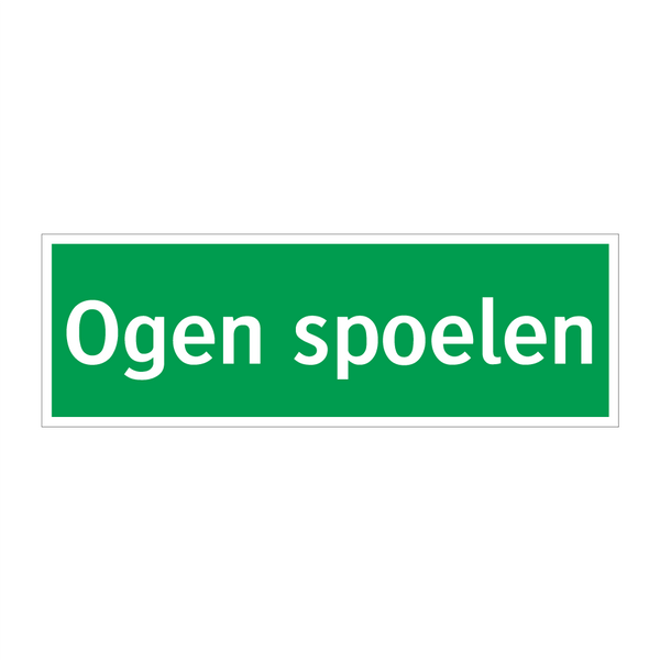 Ogen spoelen & Ogen spoelen & Ogen spoelen & Ogen spoelen & Ogen spoelen & Ogen spoelen