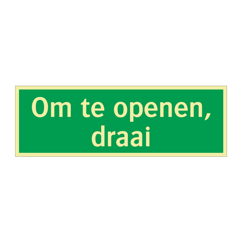 Om te openen, draai & Om te openen, draai & Om te openen, draai & Om te openen, draai