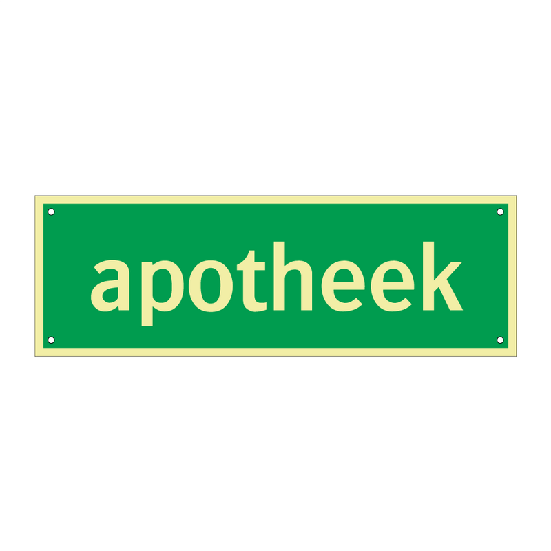 apotheek & apotheek & apotheek & apotheek