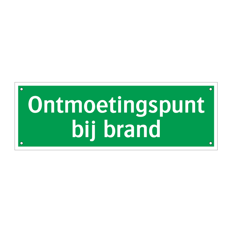 Ontmoetingspunt bij brand & Ontmoetingspunt bij brand & Ontmoetingspunt bij brand