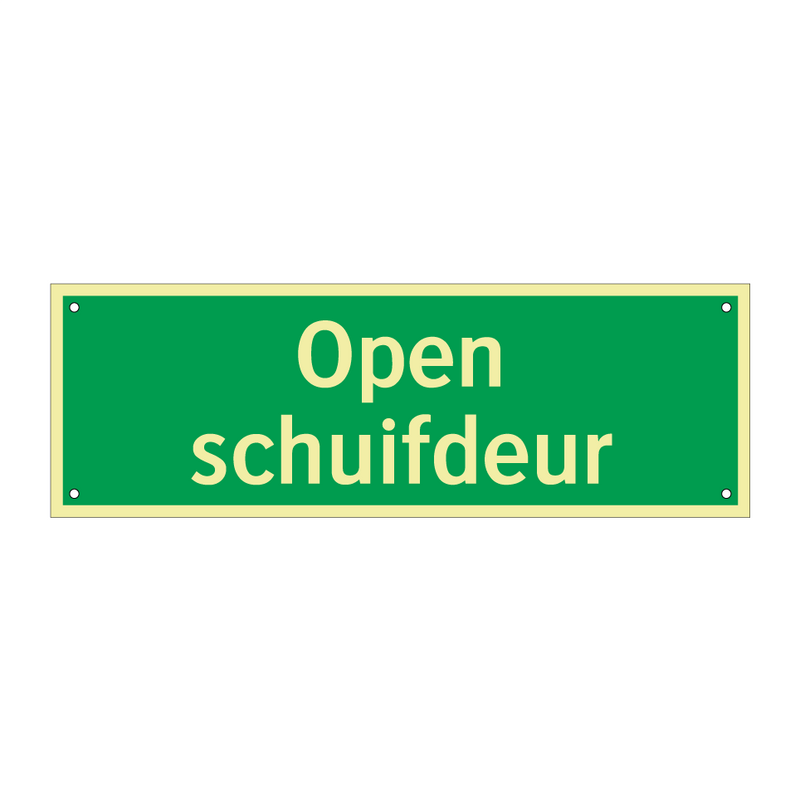 Open schuifdeur & Open schuifdeur & Open schuifdeur & Open schuifdeur