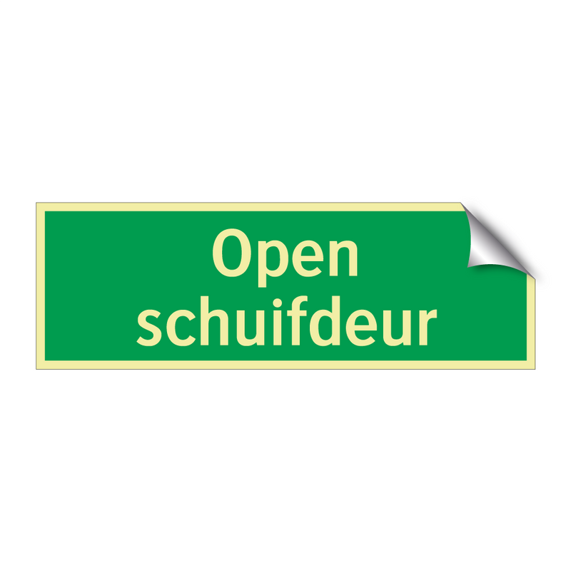 Open schuifdeur & Open schuifdeur & Open schuifdeur & Open schuifdeur