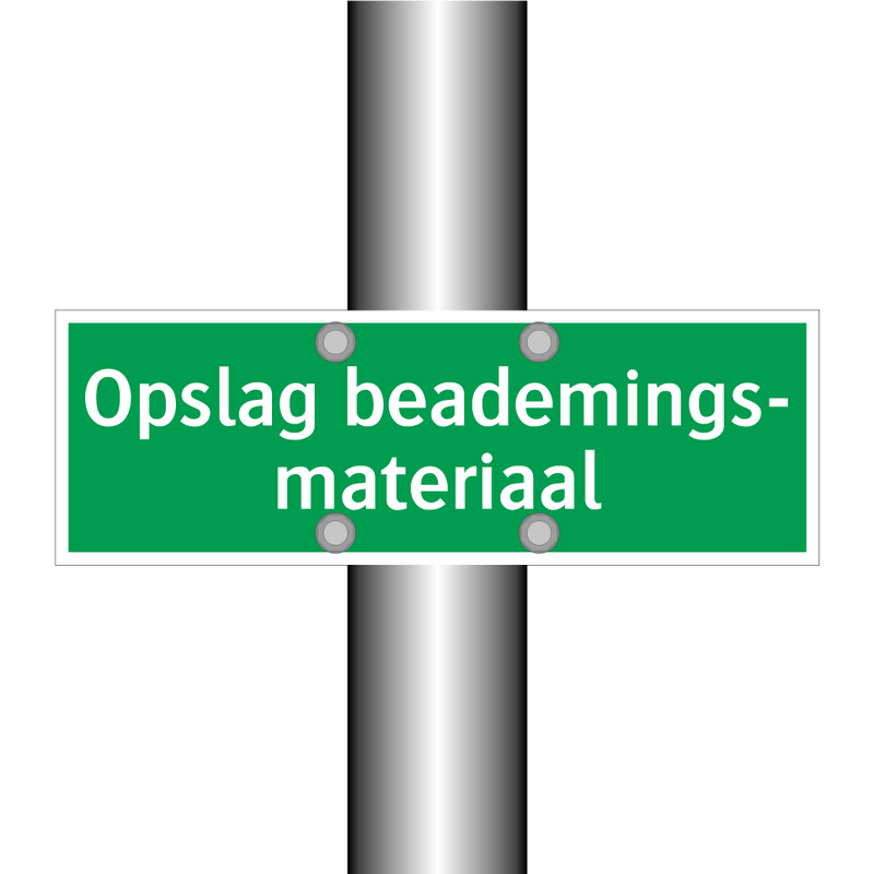 Opslag beademings- materiaal & Opslag beademings- materiaal & Opslag beademings- materiaal