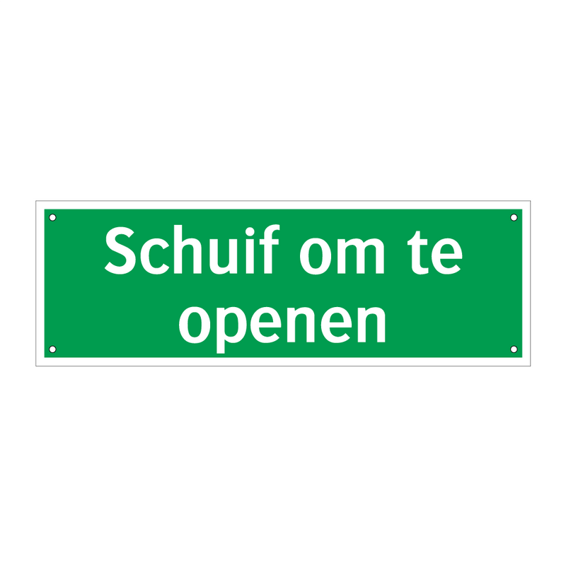 Schuif om te openen & Schuif om te openen & Schuif om te openen & Schuif om te openen