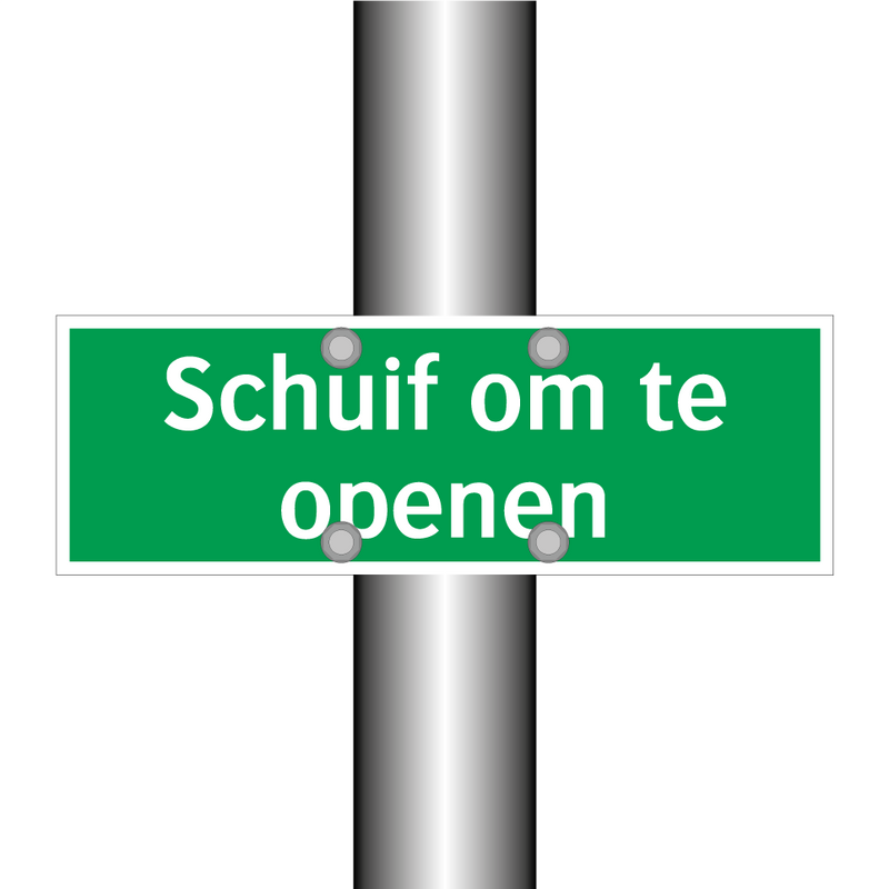 Schuif om te openen & Schuif om te openen & Schuif om te openen