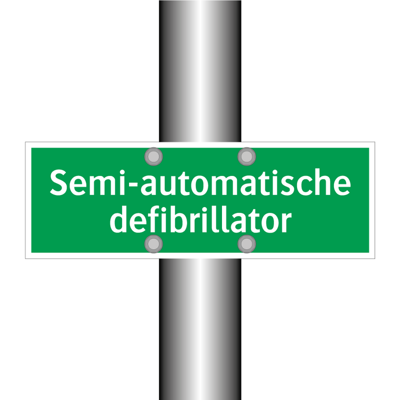 Semi-automatische defibrillator & Semi-automatische defibrillator & Semi-automatische defibrillator