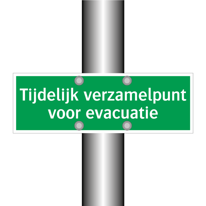 Tijdelijk verzamelpunt voor evacuatie & Tijdelijk verzamelpunt voor evacuatie