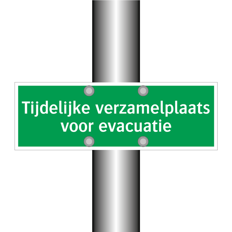 Tijdelijke verzamelplaats voor evacuatie & Tijdelijke verzamelplaats voor evacuatie