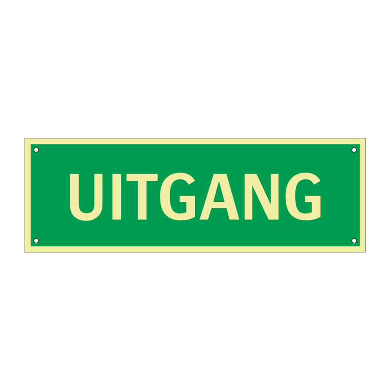 UITGANG & UITGANG & UITGANG & UITGANG