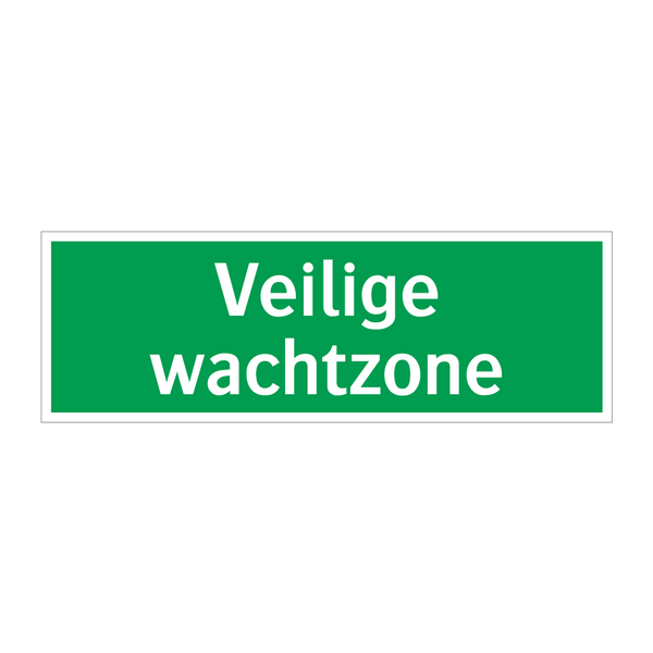 Veilige wachtzone & Veilige wachtzone & Veilige wachtzone & Veilige wachtzone & Veilige wachtzone