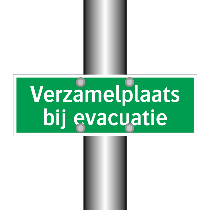 Verzamelplaats bij evacuatie & Verzamelplaats bij evacuatie & Verzamelplaats bij evacuatie