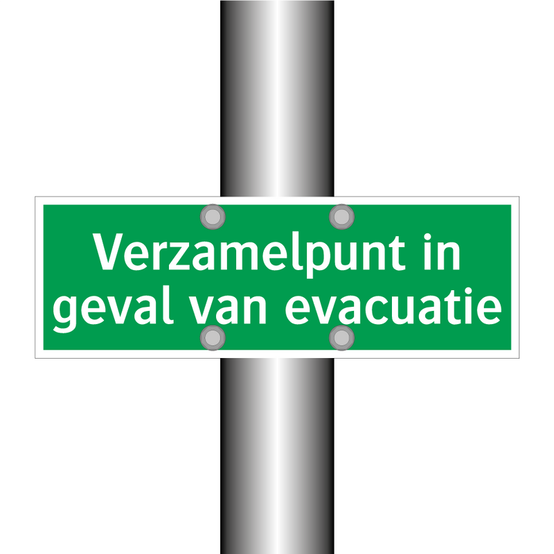 Verzamelpunt in geval van evacuatie & Verzamelpunt in geval van evacuatie