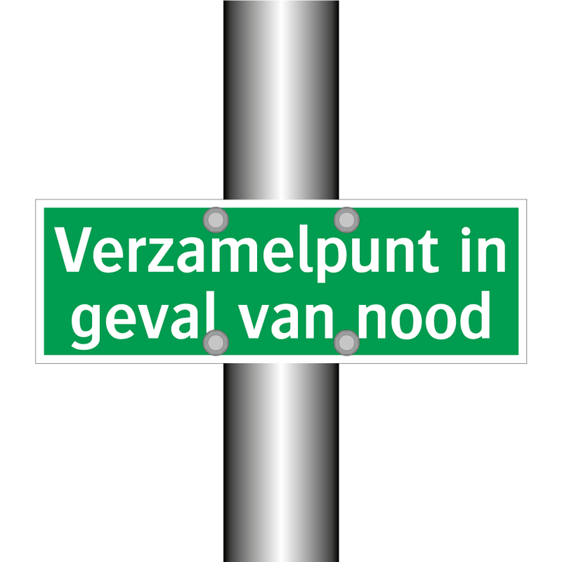 Verzamelpunt in geval van nood & Verzamelpunt in geval van nood & Verzamelpunt in geval van nood