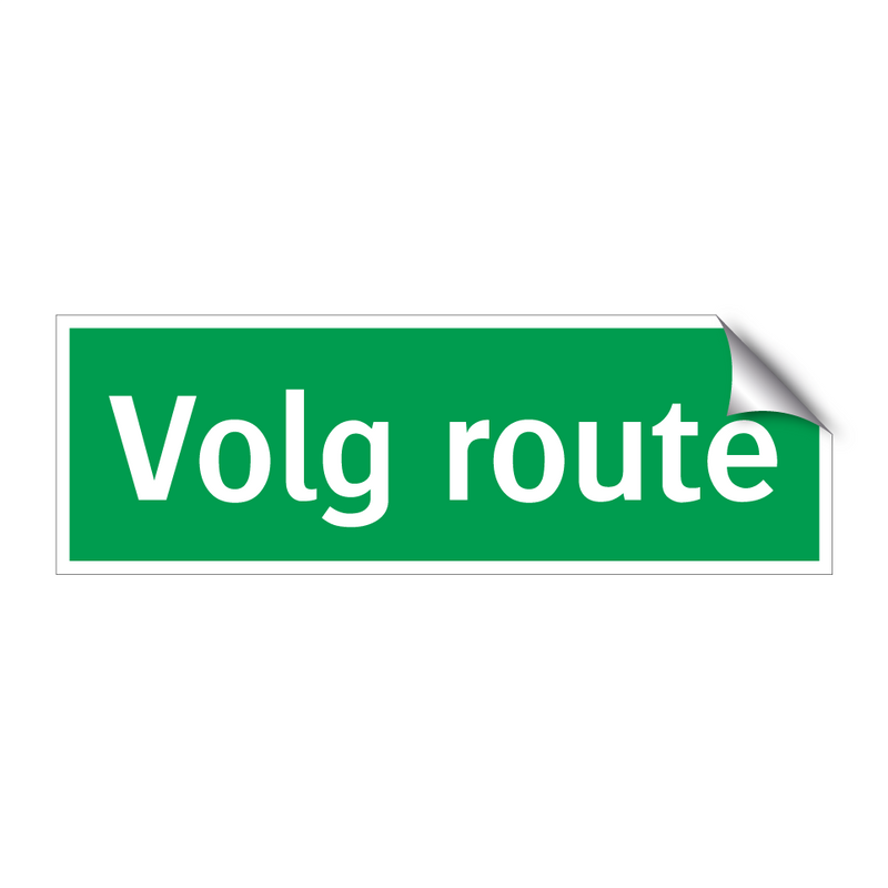 Volg route & Volg route & Volg route & Volg route