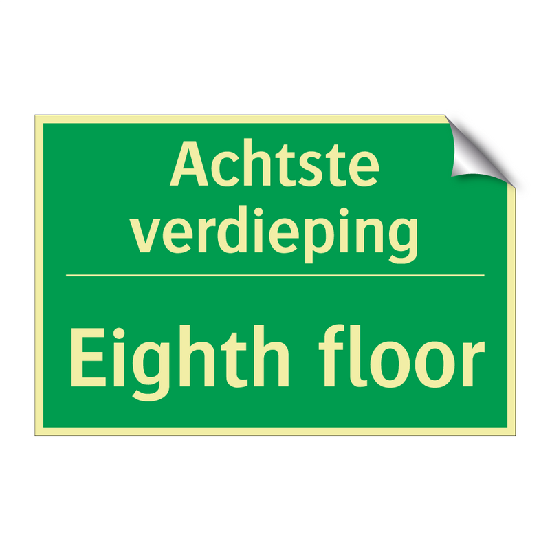 Achtste verdieping - Eighth floor & Achtste verdieping - Eighth floor