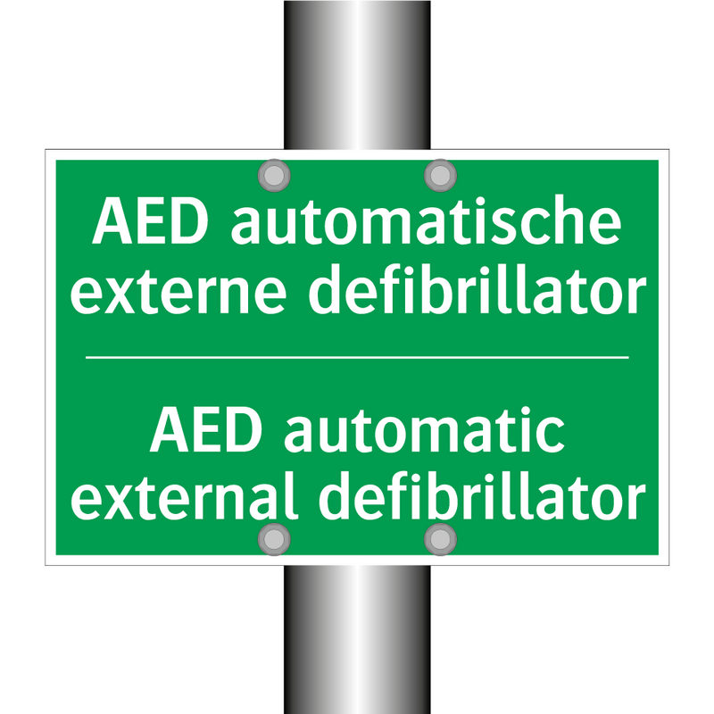 AED automatische externe defibrillator /.../ - AED automatic external defibrillator /.../