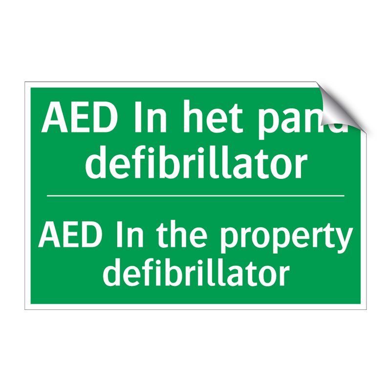 AED In het pand defibrillator - AED In the property defibrillator /.../