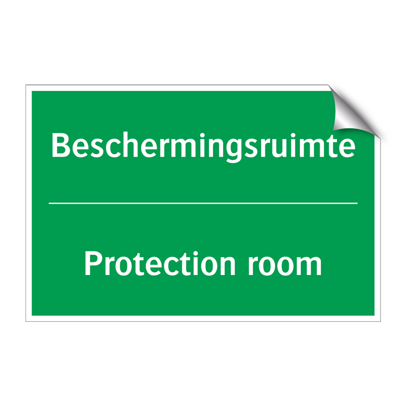 Beschermingsruimte - Protection room & Beschermingsruimte - Protection room