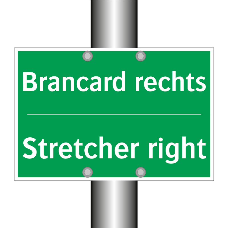 Brancard rechts - Stretcher right & Brancard rechts - Stretcher right