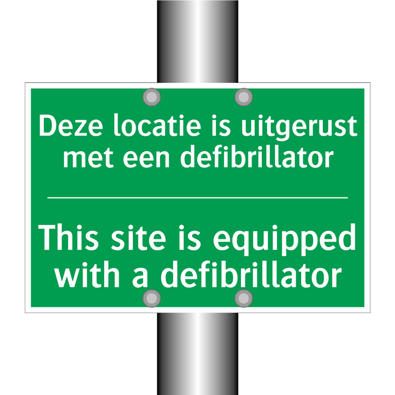 Deze locatie is uitgerust met /.../ - This site is equipped with /.../