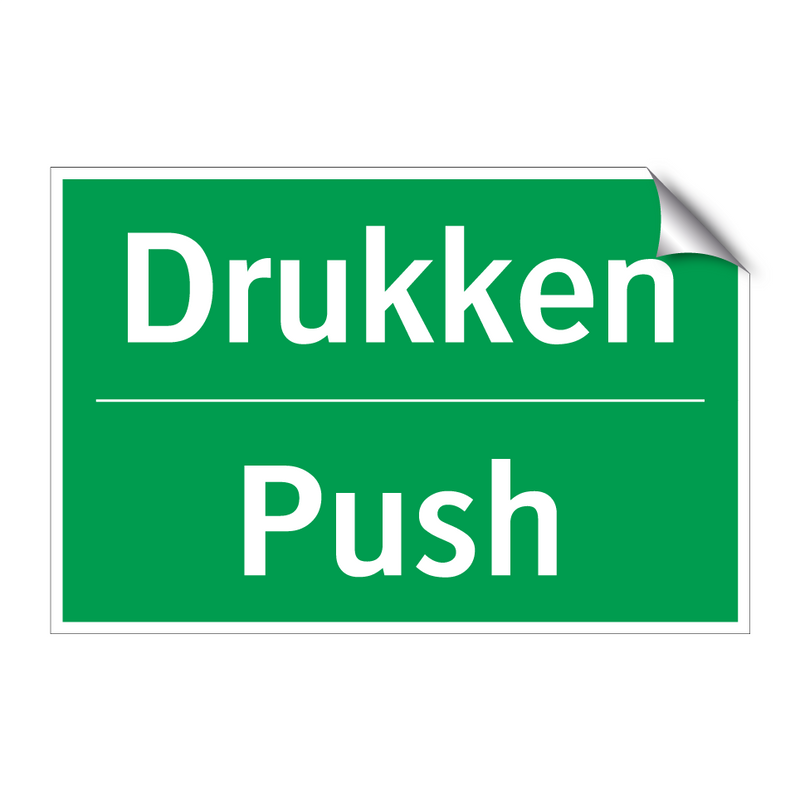 Drukken - Push & Drukken - Push & Drukken - Push & Drukken - Push