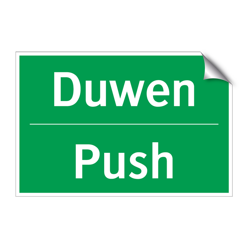 Duwen - Push & Duwen - Push & Duwen - Push & Duwen - Push