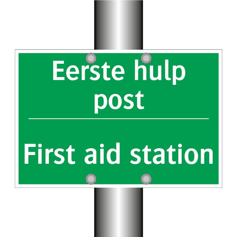 Eerste hulp post - First aid station & Eerste hulp post - First aid station