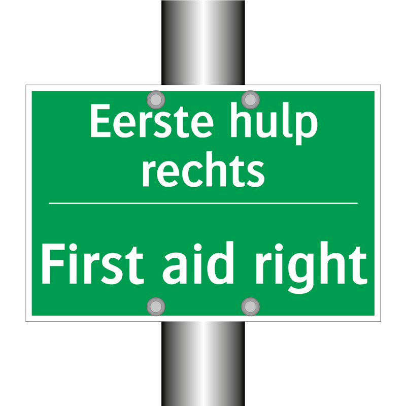 Eerste hulp rechts - First aid right & Eerste hulp rechts - First aid right