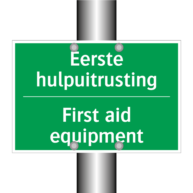 Eerste hulpuitrusting - First aid equipment & Eerste hulpuitrusting - First aid equipment