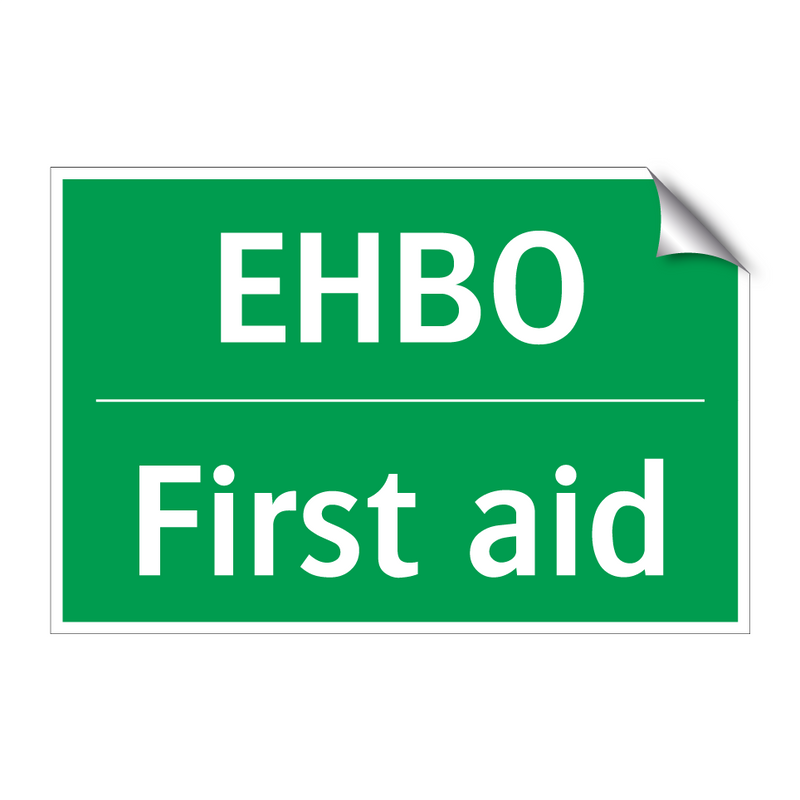 EHBO - First aid & EHBO - First aid & EHBO - First aid & EHBO - First aid