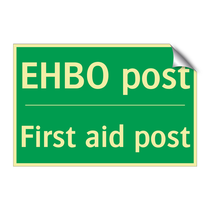 EHBO post - First aid post & EHBO post - First aid post & EHBO post - First aid post