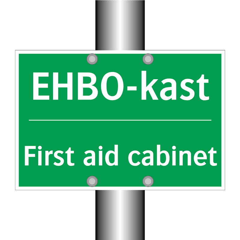 EHBO-kast - First aid cabinet & EHBO-kast - First aid cabinet & EHBO-kast - First aid cabinet