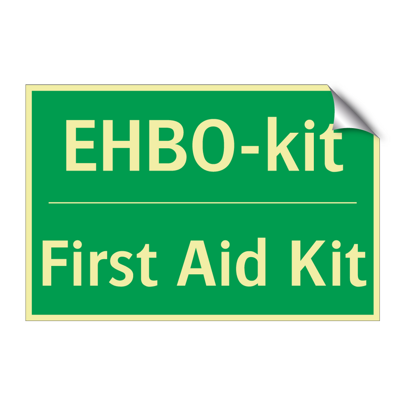 EHBO-kit - First Aid Kit & EHBO-kit - First Aid Kit & EHBO-kit - First Aid Kit