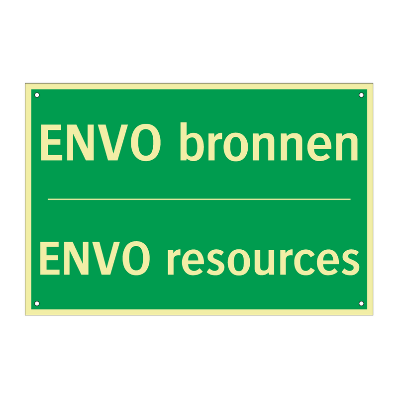 ENVO bronnen - ENVO resources & ENVO bronnen - ENVO resources & ENVO bronnen - ENVO resources