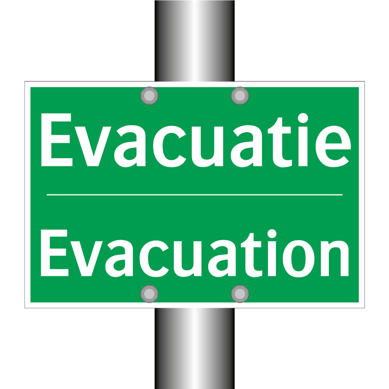 Evacuatie - Evacuation & Evacuatie - Evacuation & Evacuatie - Evacuation & Evacuatie - Evacuation