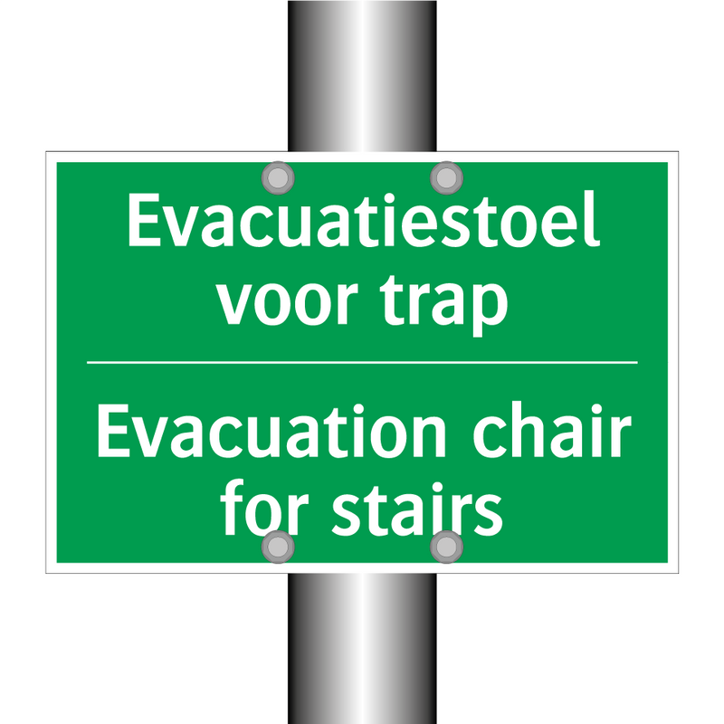 Evacuatiestoel voor trap - Evacuation chair for stairs /.../