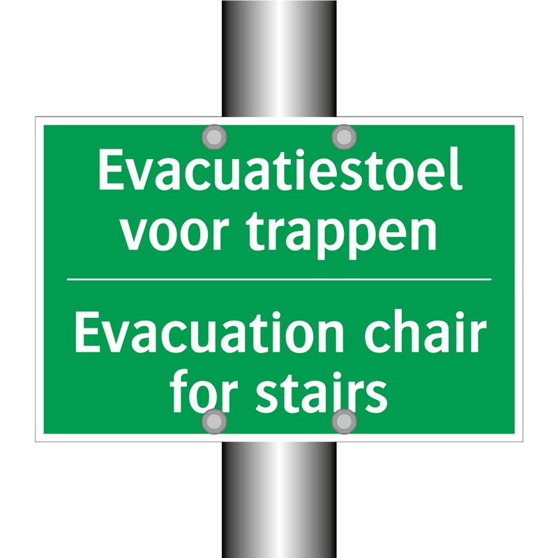 Evacuatiestoel voor trappen - Evacuation chair for stairs /.../