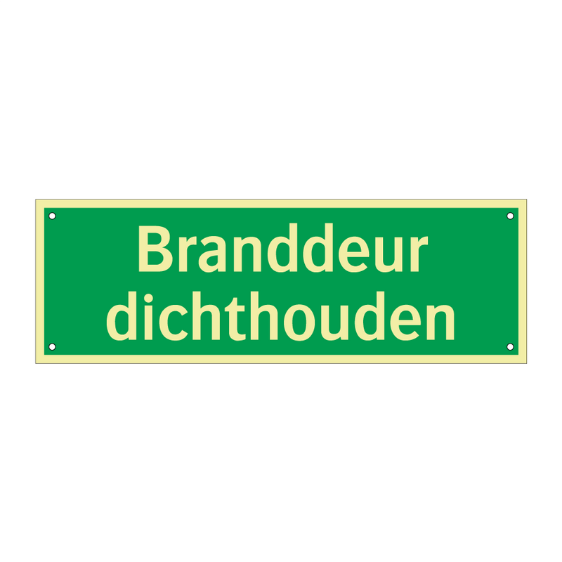 Branddeur dichthouden & Branddeur dichthouden & Branddeur dichthouden & Branddeur dichthouden