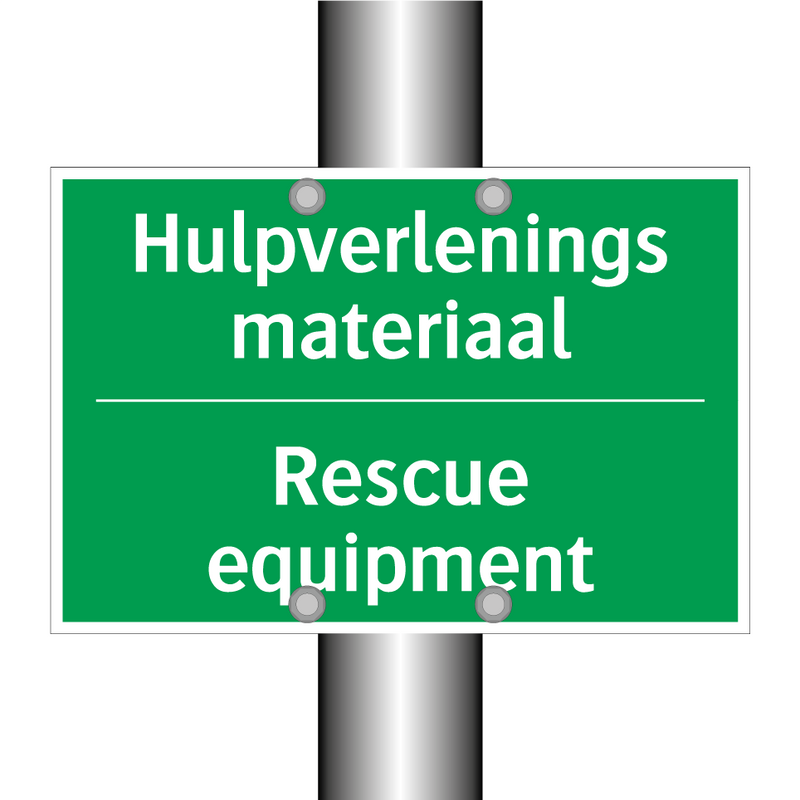 Hulpverlenings materiaal - Rescue equipment & Hulpverlenings materiaal - Rescue equipment