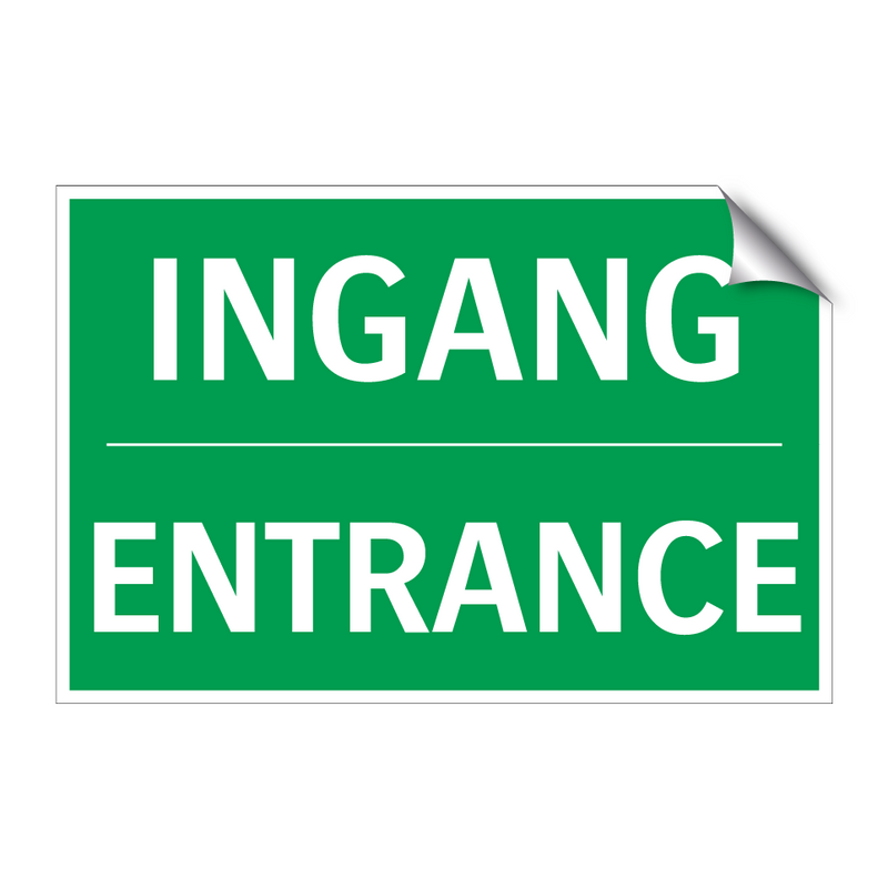 INGANG - ENTRANCE & INGANG - ENTRANCE & INGANG - ENTRANCE & INGANG - ENTRANCE