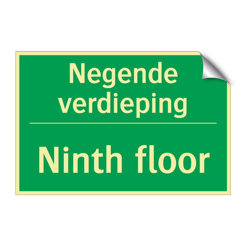 Negende verdieping - Ninth floor & Negende verdieping - Ninth floor