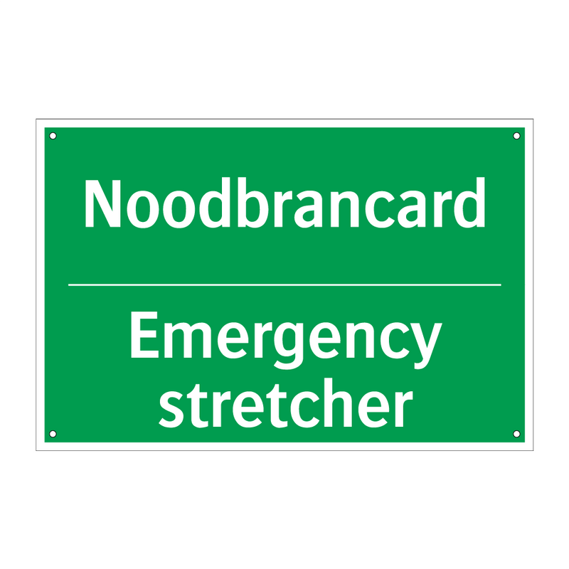 Noodbrancard - Emergency stretcher & Noodbrancard - Emergency stretcher