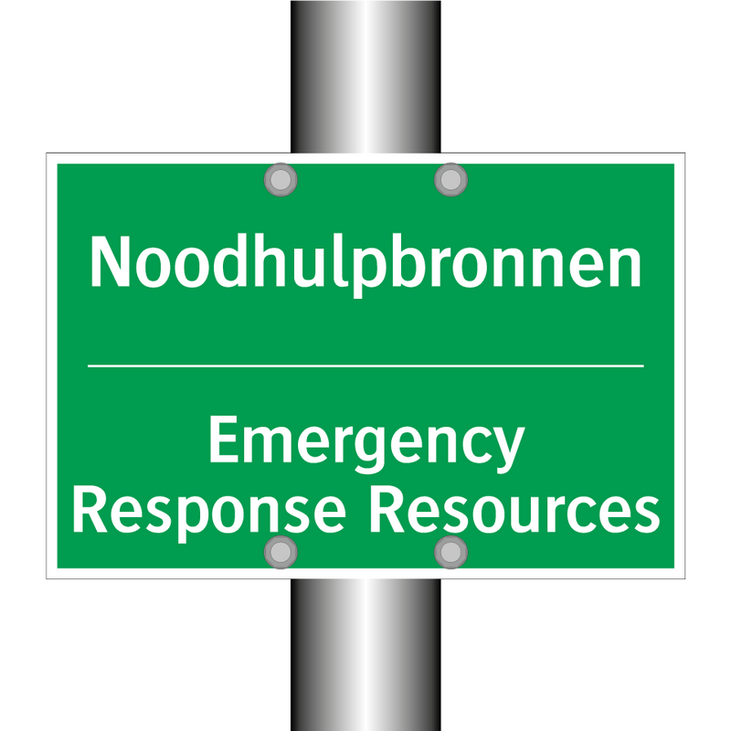 Noodhulpbronnen - Emergency Response Resources /.../