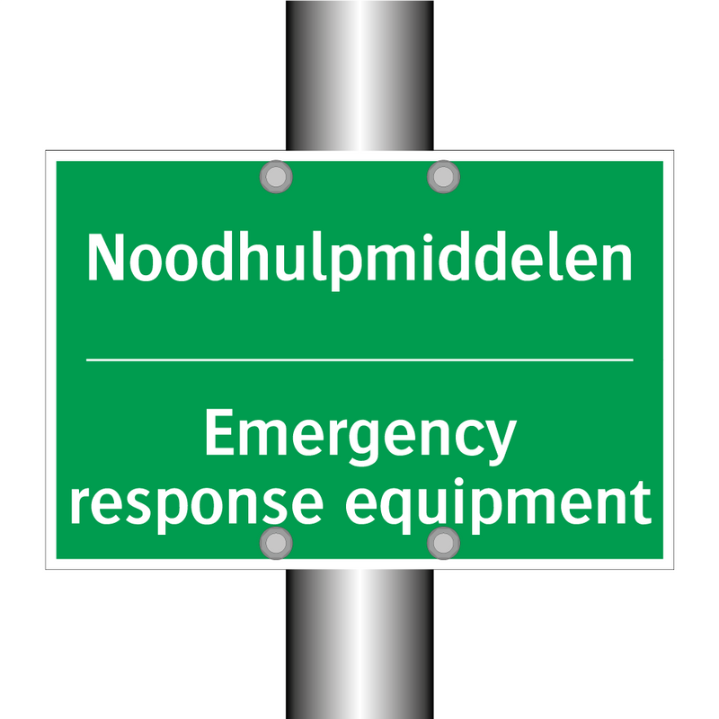 Noodhulpmiddelen - Emergency response equipment /.../