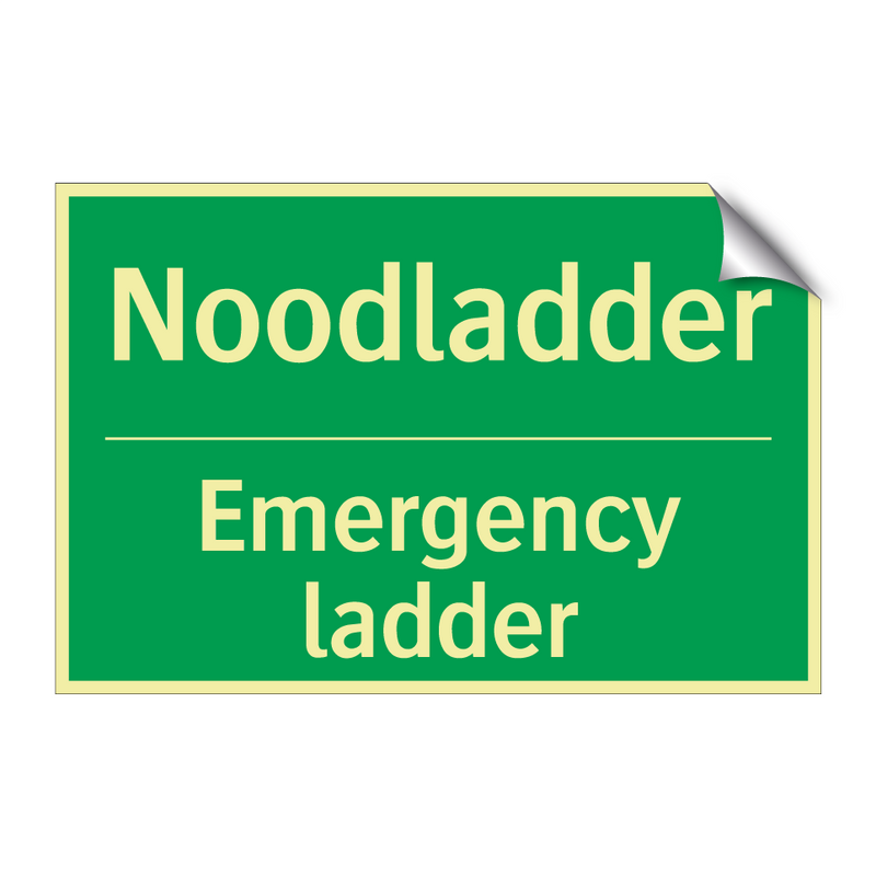 Noodladder - Emergency ladder & Noodladder - Emergency ladder & Noodladder - Emergency ladder